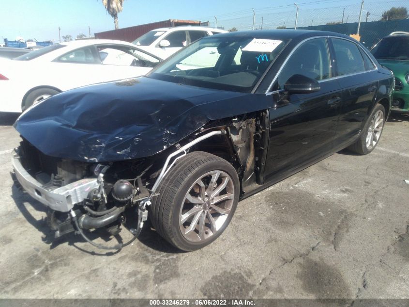 2019 AUDI A4 PREMIUM/TITANIUM PREMIUM WAUGMAF47KA055526