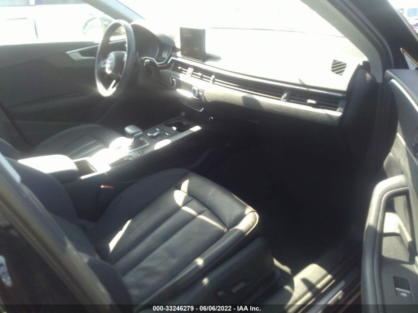2019 AUDI A4 PREMIUM/TITANIUM PREMIUM WAUGMAF47KA055526