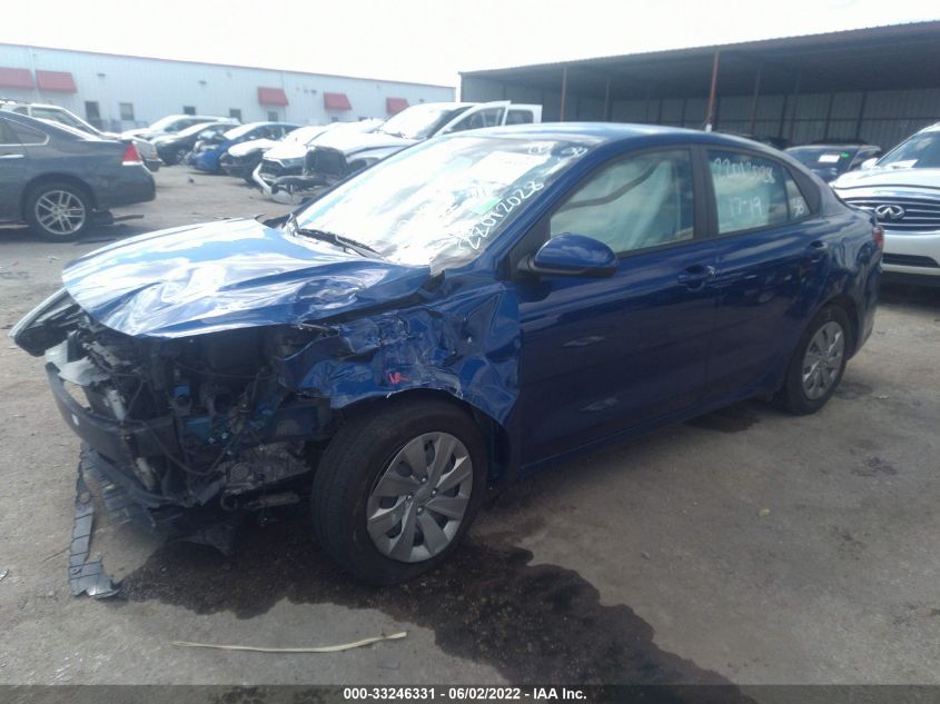 2020 KIA RIO S 3KPA24AD2LE329656
