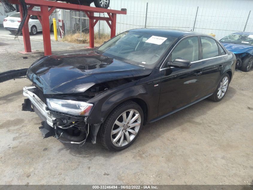 2014 AUDI A4 PREMIUM WAUBFAFL1EN042554