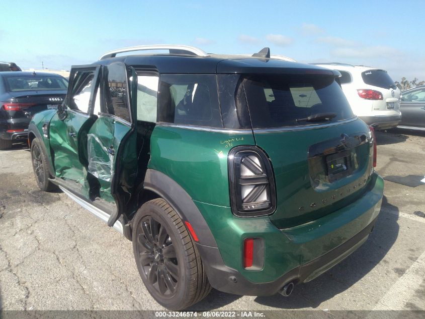2022 MINI COUNTRYMAN COOPER S WMZ53BR02N3N94589