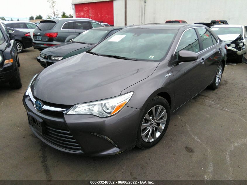2015 TOYOTA CAMRY HYBRID LE/XLE/SE 4T1BD1FK6FU164765