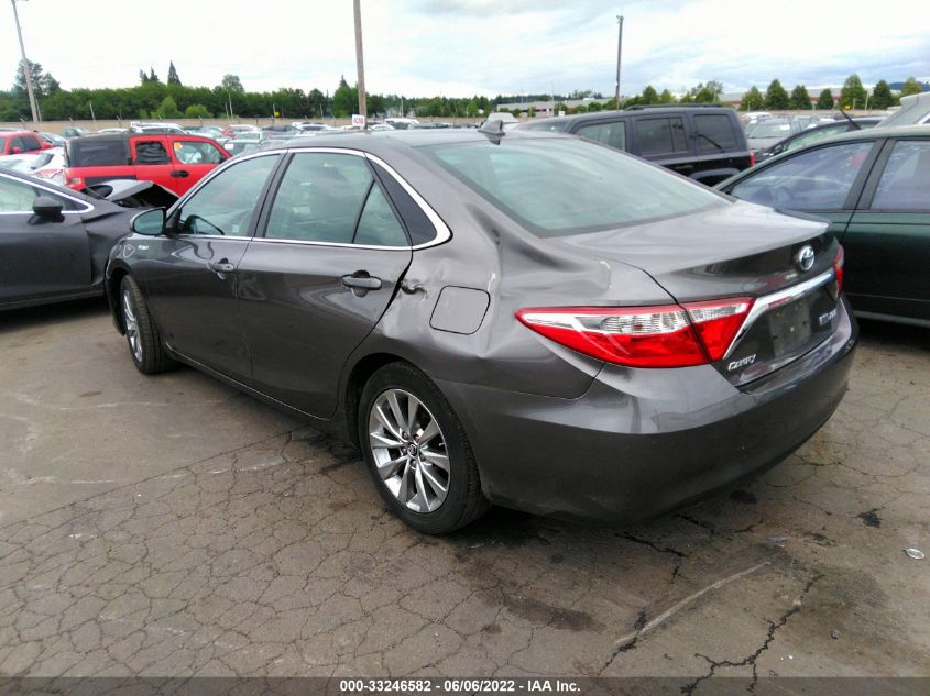 2015 TOYOTA CAMRY HYBRID LE/XLE/SE 4T1BD1FK6FU164765