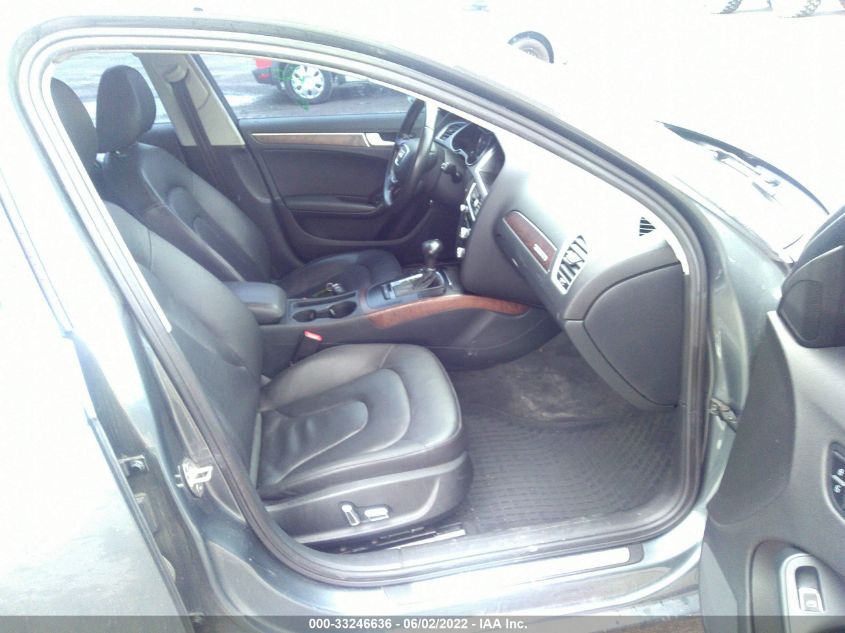 2013 AUDI A4 PREMIUM WAUBFAFL4DN045110