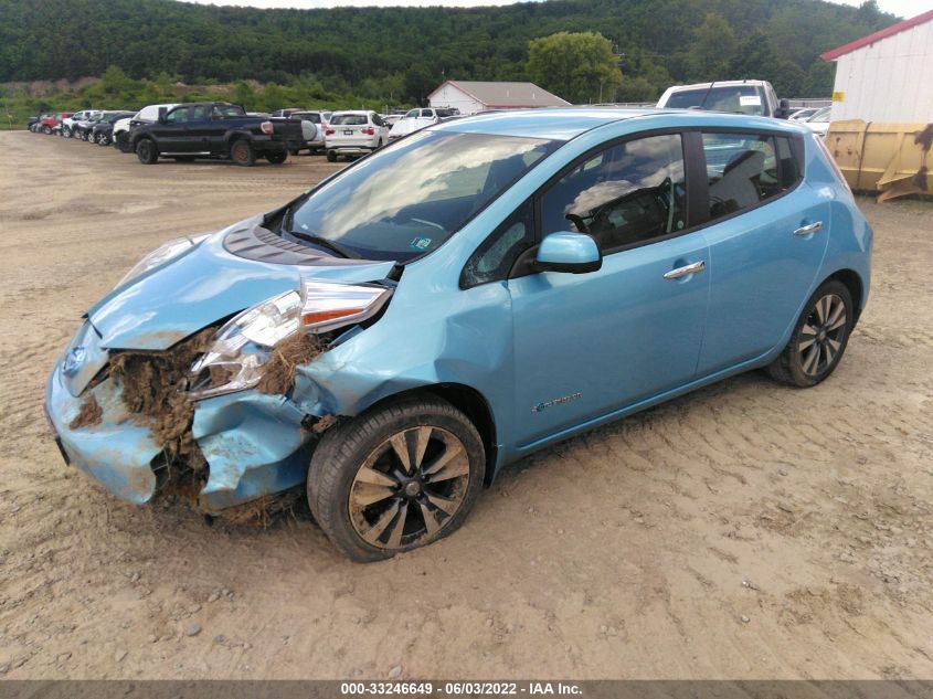 2015 NISSAN LEAF SL 1N4AZ0CP3FC311731