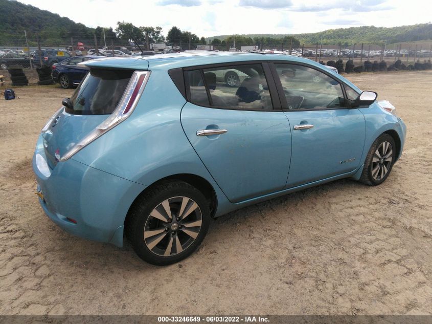 2015 NISSAN LEAF SL 1N4AZ0CP3FC311731