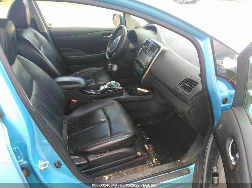 2015 NISSAN LEAF SL 1N4AZ0CP3FC311731