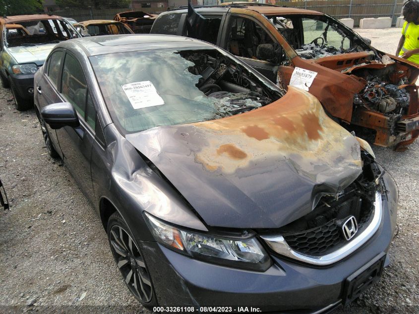2014 HONDA CIVIC EX-L - 2HGFB2F96EH558218