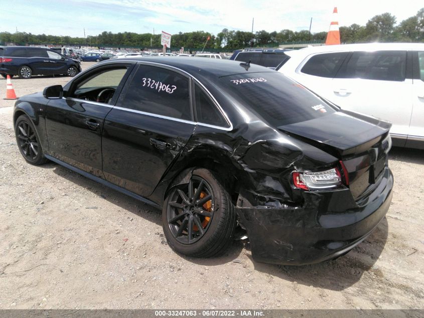 2014 AUDI A4 PREMIUM PLUS WAUFFAFL5EN028402