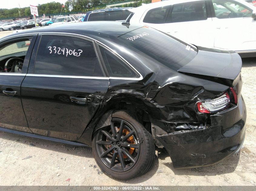2014 AUDI A4 PREMIUM PLUS WAUFFAFL5EN028402