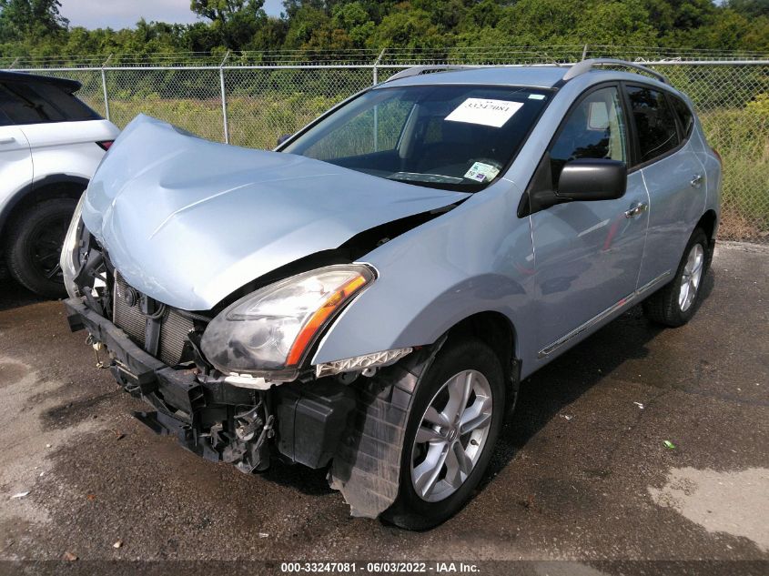 2015 NISSAN ROGUE SELECT S JN8AS5MTXFW163636