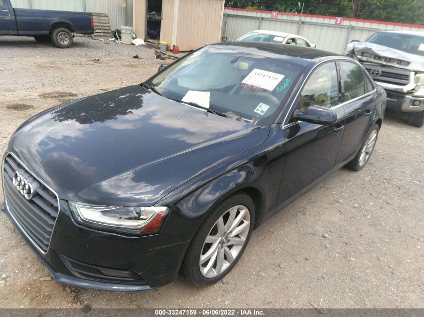 2013 AUDI A4 PREMIUM PLUS WAUFFAFL2DN019347