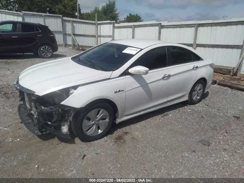 2013 HYUNDAI SONATA HYBRID KMHEC4A47DA077627