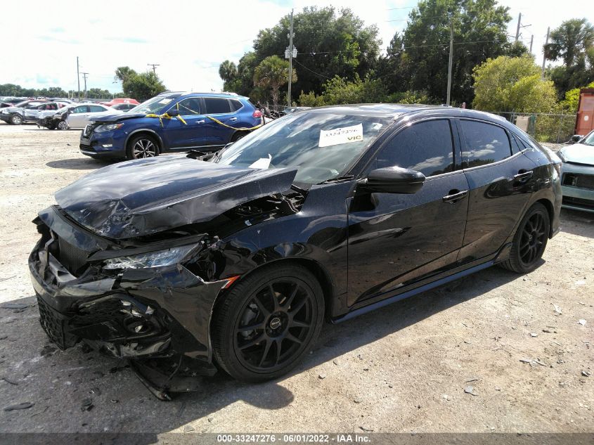 2018 HONDA CIVIC HATCHBACK SPORT TOURING SHHFK7H97JU222052