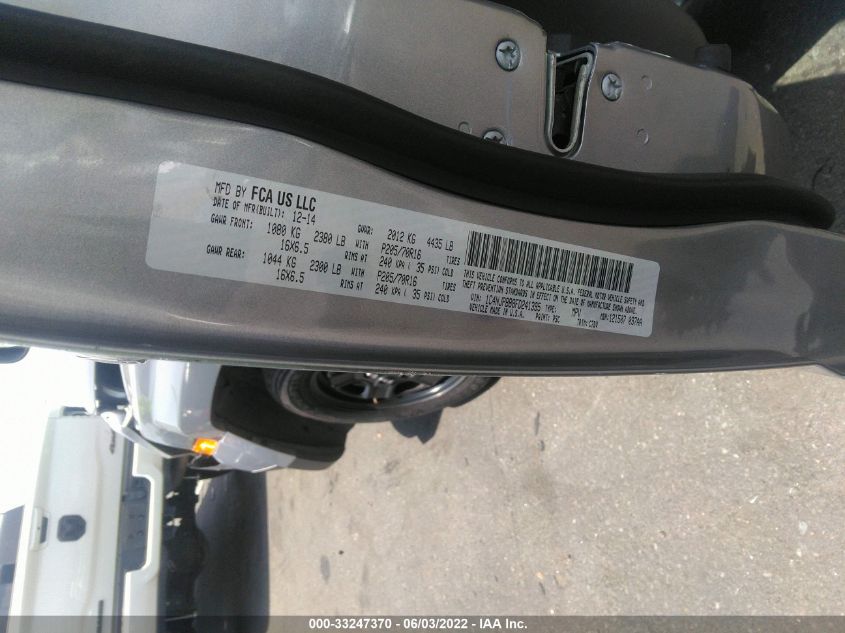 2015 JEEP PATRIOT SPORT 1C4NJPBB8FD241395