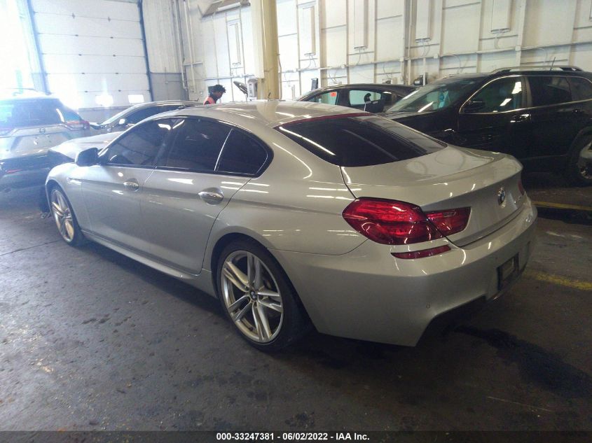 2015 BMW 6 SERIES 640I WBA6A0C58FD318462