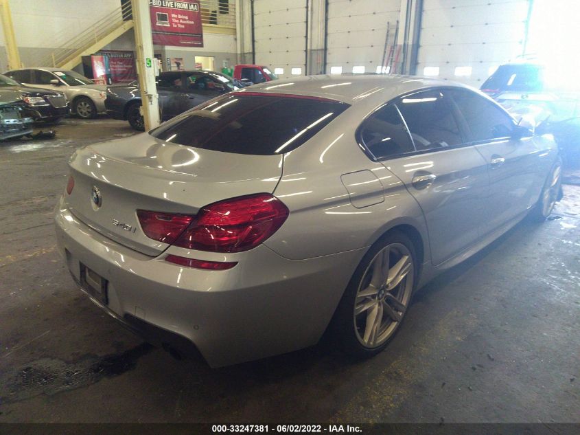 2015 BMW 6 SERIES 640I WBA6A0C58FD318462