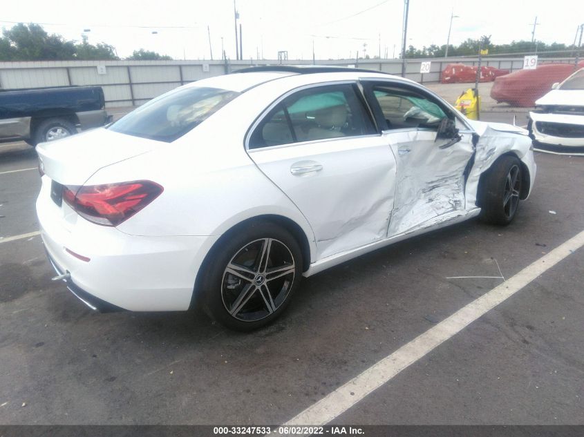 2021 MERCEDES-BENZ A-CLASS A 220 W1K3G4EB7MJ317726