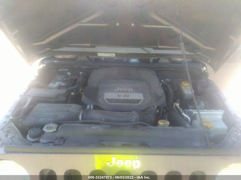 2014 JEEP WRANGLER UNLIMITED SPORT 1C4BJWDG9EL260161