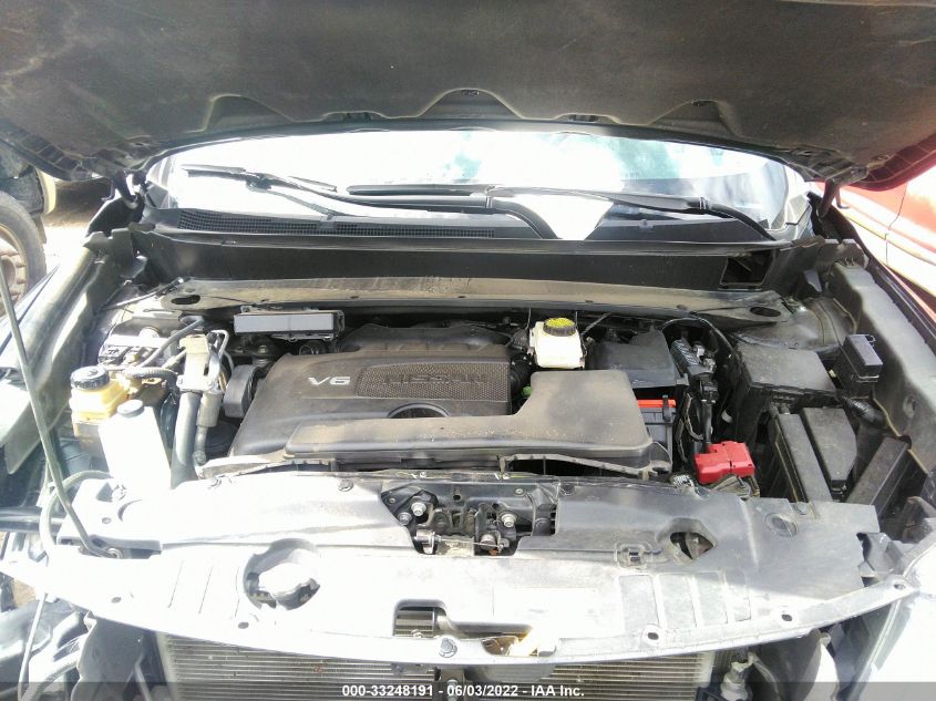 2018 NISSAN PATHFINDER SL 5N1DR2MN4JC664533