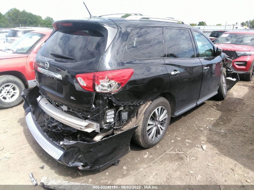 2018 NISSAN PATHFINDER SL 5N1DR2MN4JC664533