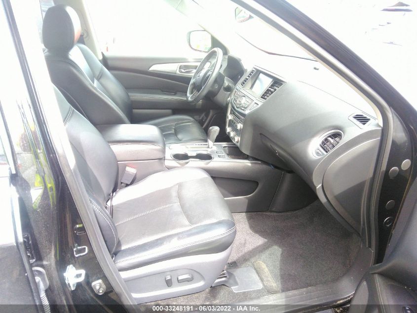 2018 NISSAN PATHFINDER SL 5N1DR2MN4JC664533