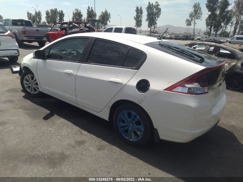 2013 HONDA INSIGHT EX JHMZE2H75DS006097