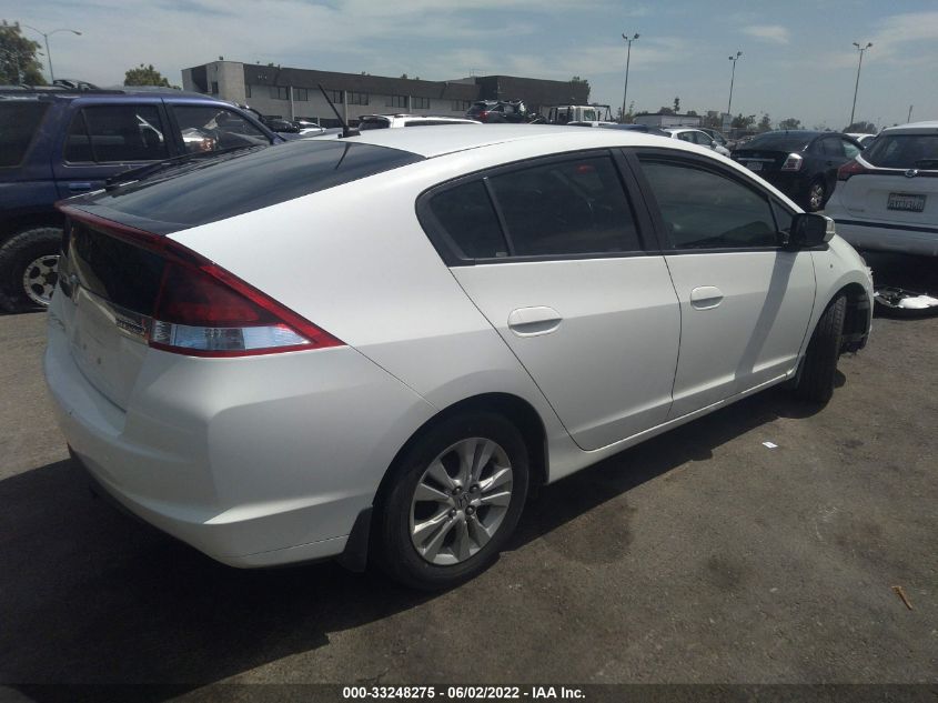 2013 HONDA INSIGHT EX JHMZE2H75DS006097