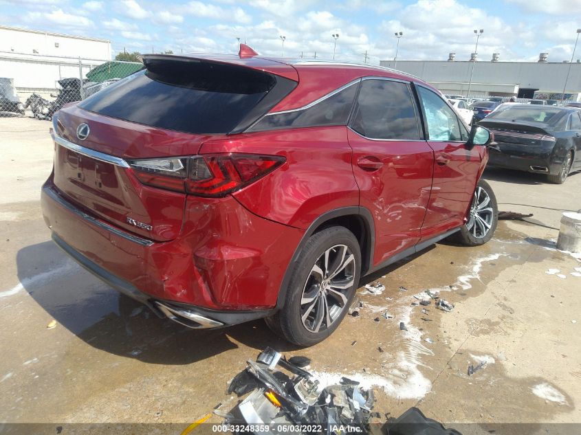 2019 LEXUS RX RX 350 2T2ZZMCA7KC140396