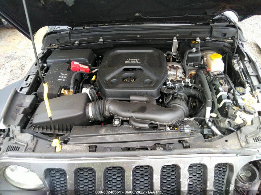 2019 JEEP WRANGLER UNLIMITED SPORT S 1C4HJXDN6KW669131