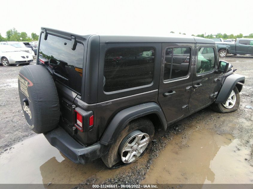 2019 JEEP WRANGLER UNLIMITED SPORT S 1C4HJXDN6KW669131
