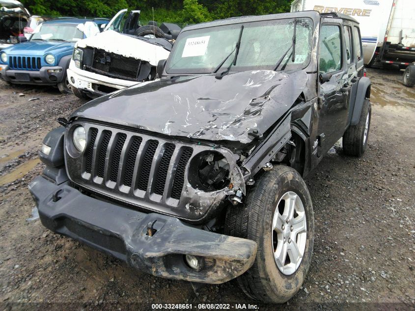 2019 JEEP WRANGLER UNLIMITED SPORT S 1C4HJXDN6KW669131