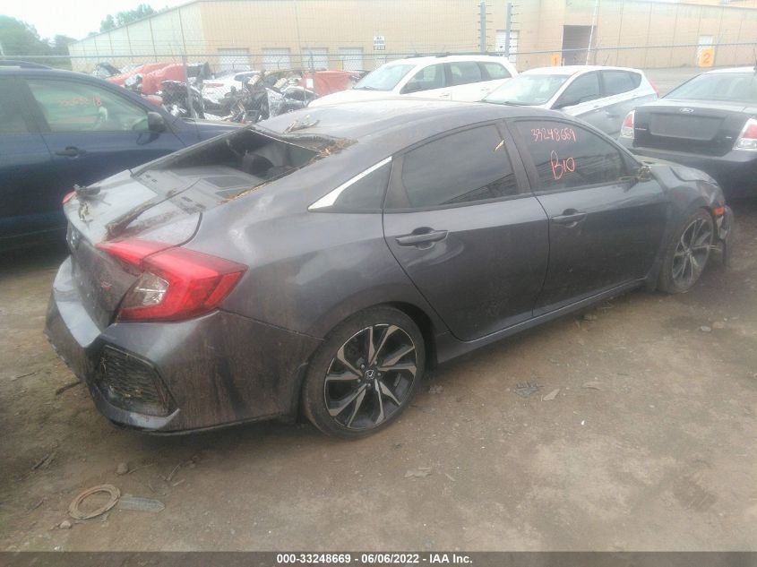 2018 HONDA CIVIC SI SEDAN 2HGFC1E53JH705997