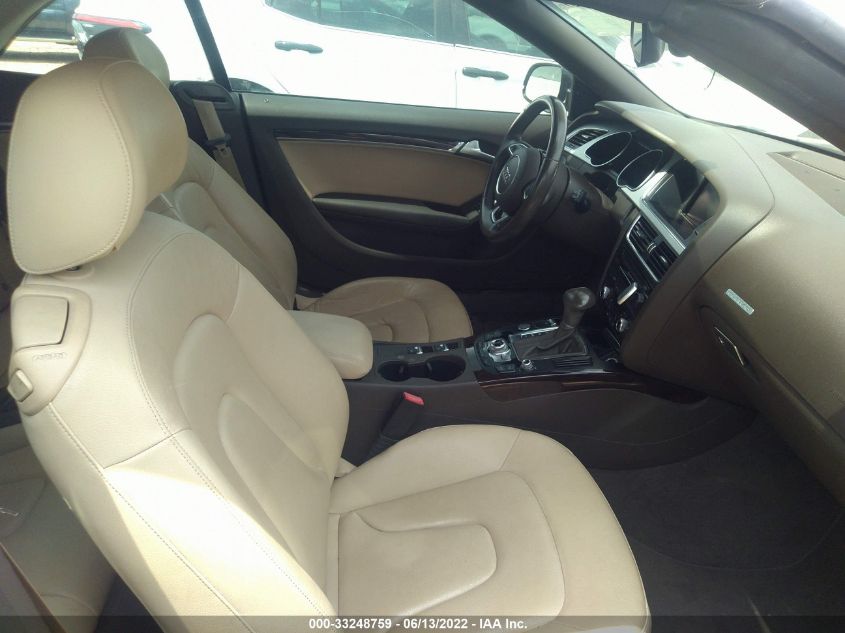 2015 AUDI A5 PREMIUM PLUS WAUMFAFH5FN012821