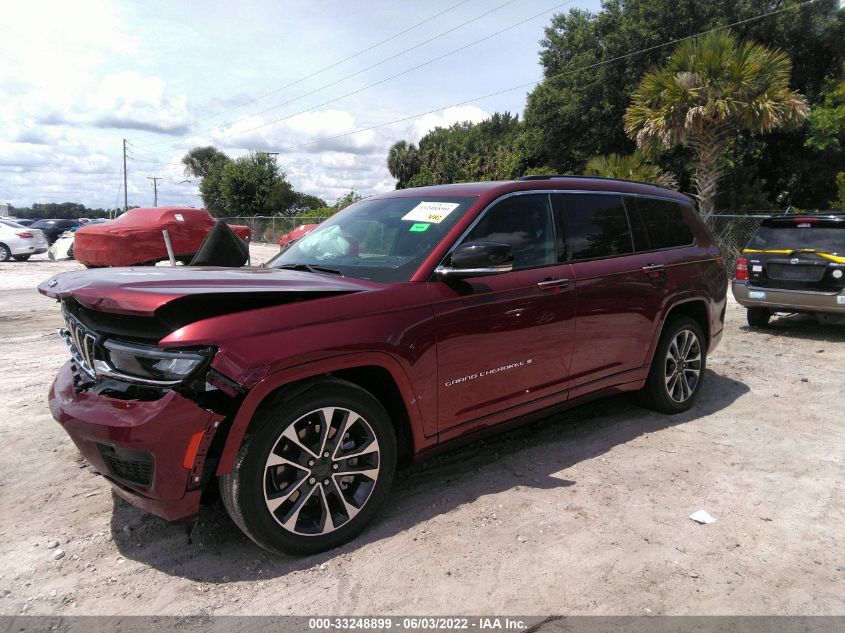 2021 JEEP GRAND CHEROKEE L OVERLAND 1C4RJKDG2M8119683