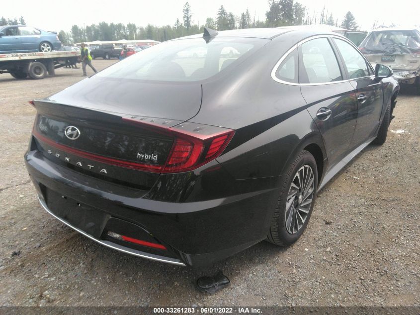 2022 HYUNDAI SONATA HYBRID SEL KMHL34JJ8NA047471