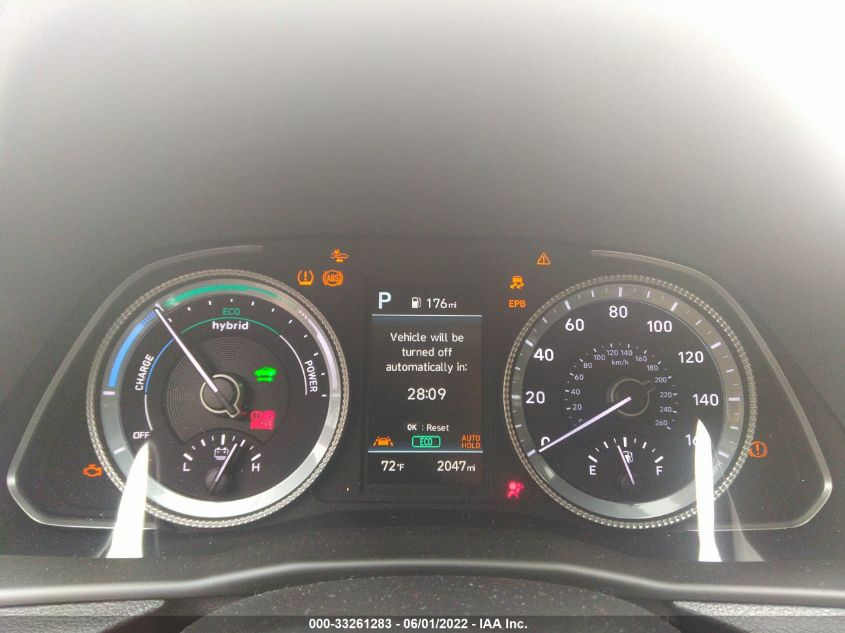 2022 HYUNDAI SONATA HYBRID SEL KMHL34JJ8NA047471