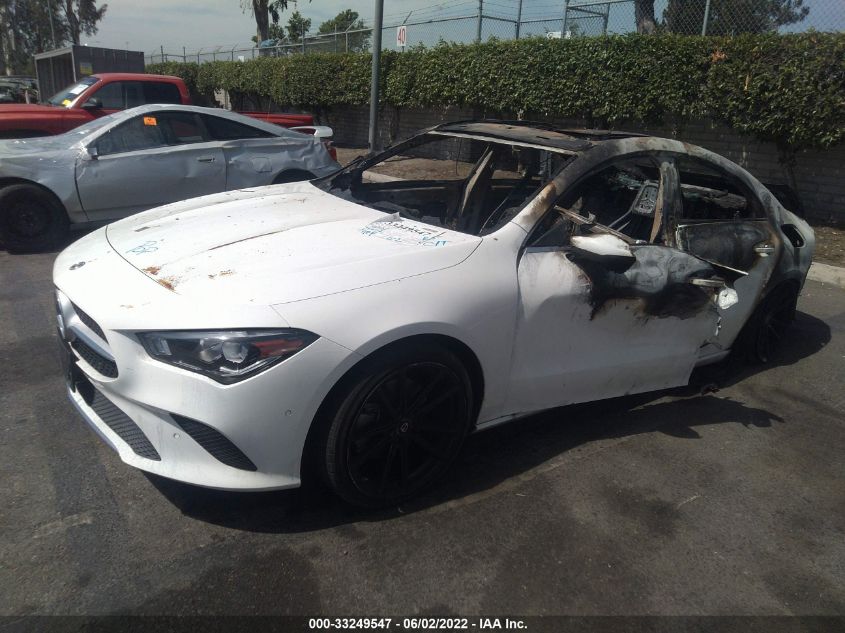2020 MERCEDES-BENZ CLA CLA 250 W1K5J4GB1LN088717