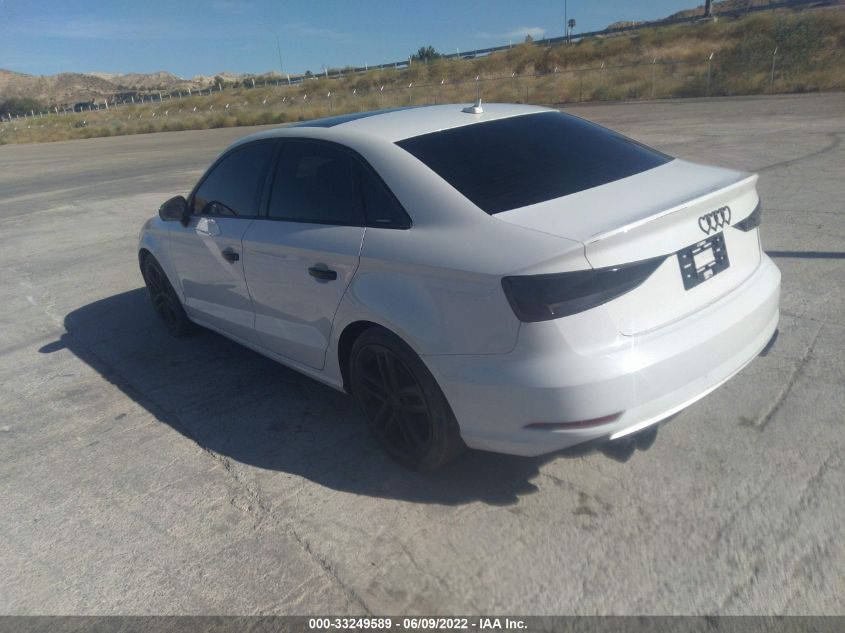 2018 AUDI A3 SEDAN PREMIUM/TECH PREMIUM WAUAUGFF1J1041243