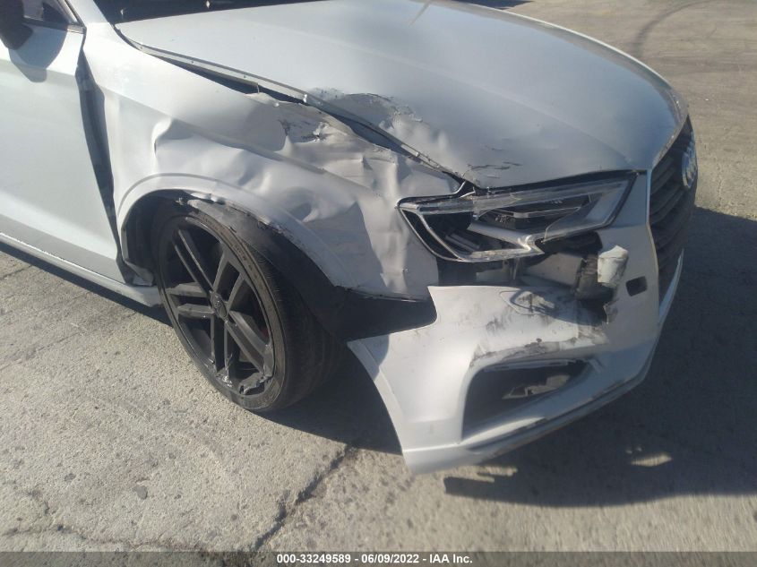 2018 AUDI A3 SEDAN PREMIUM/TECH PREMIUM WAUAUGFF1J1041243