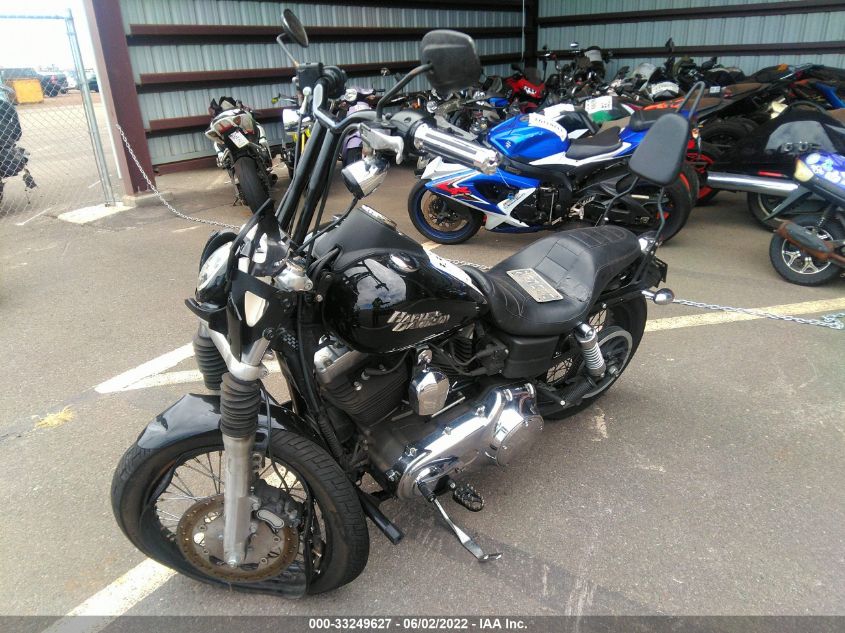 2012 HARLEY-DAVIDSON FXDB DYNA STREET BOB 1HD1GX413CC307191