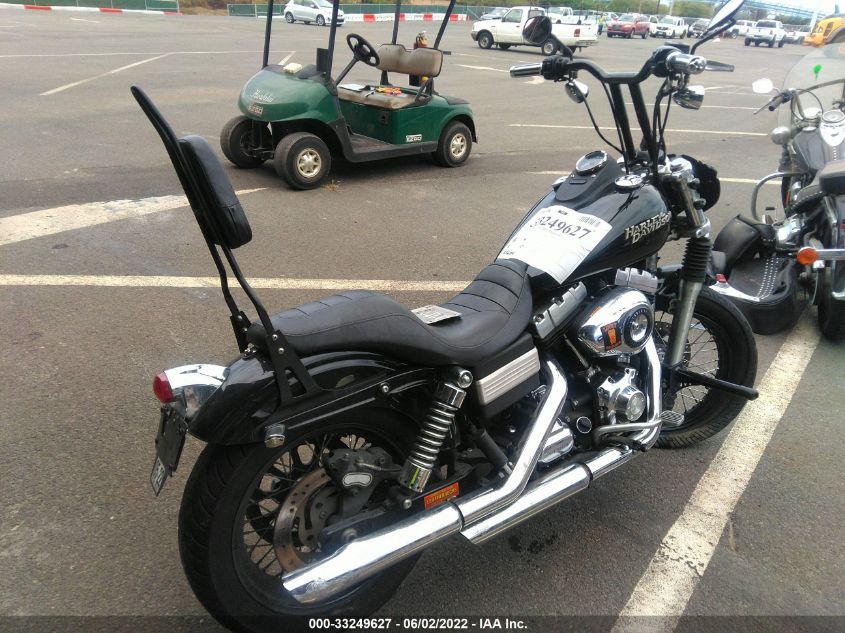 2012 HARLEY-DAVIDSON FXDB DYNA STREET BOB 1HD1GX413CC307191