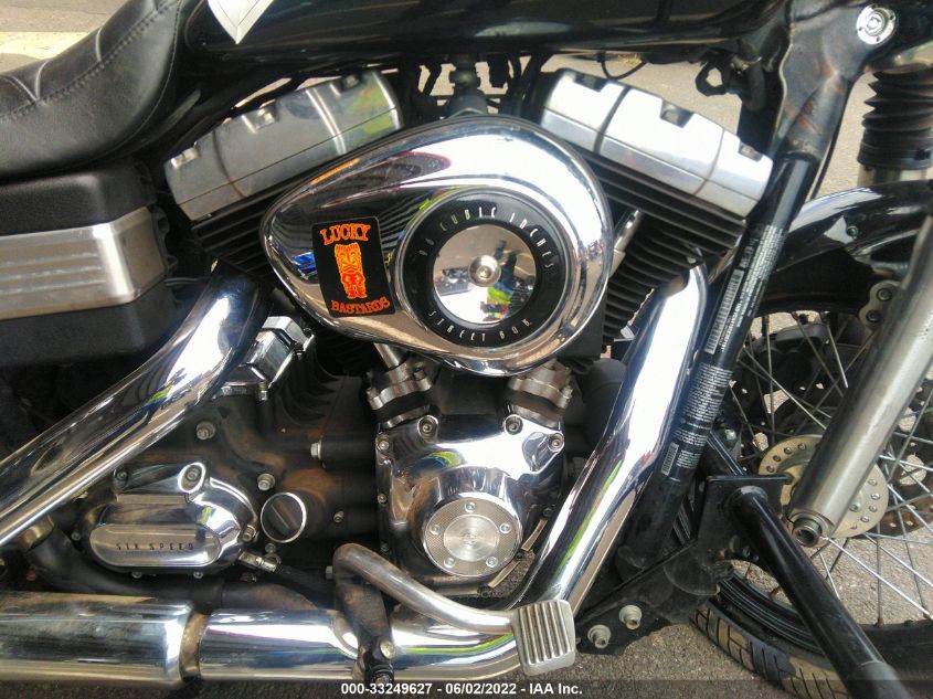 2012 HARLEY-DAVIDSON FXDB DYNA STREET BOB 1HD1GX413CC307191