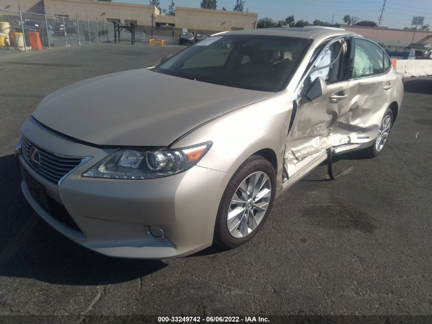 2013 LEXUS ES 300H HYBRID JTHBW1GG2D2024177