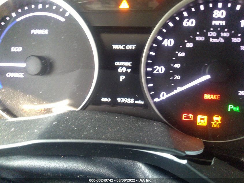 2013 LEXUS ES 300H HYBRID JTHBW1GG2D2024177