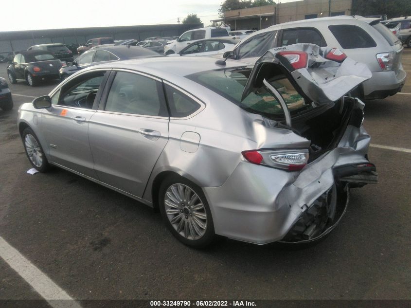 2016 FORD FUSION ENERGI SE LUXURY 3FA6P0PU1GR229124
