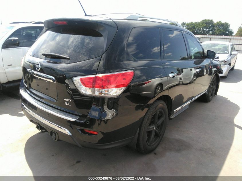 2015 NISSAN PATHFINDER SL 5N1AR2MM1FC706013