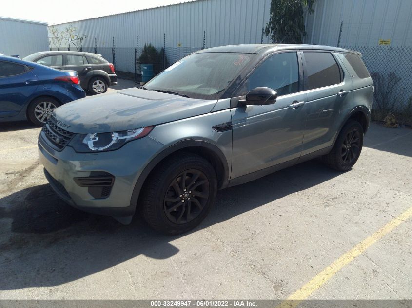 2016 LAND ROVER DISCOVERY SPORT SE SALCP2BG6GH556574