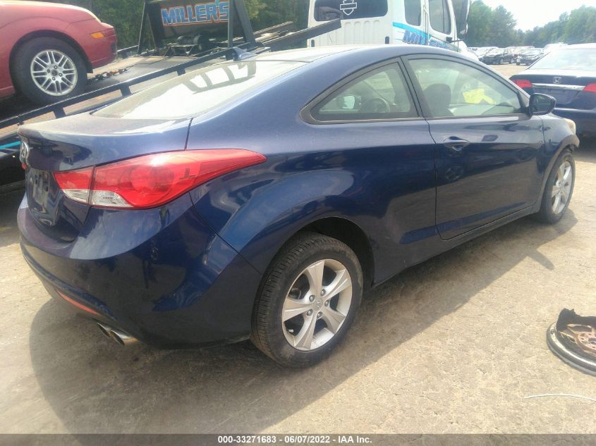 2013 HYUNDAI ELANTRA COUPE GS PZEV KMHDH6AE3DU006814