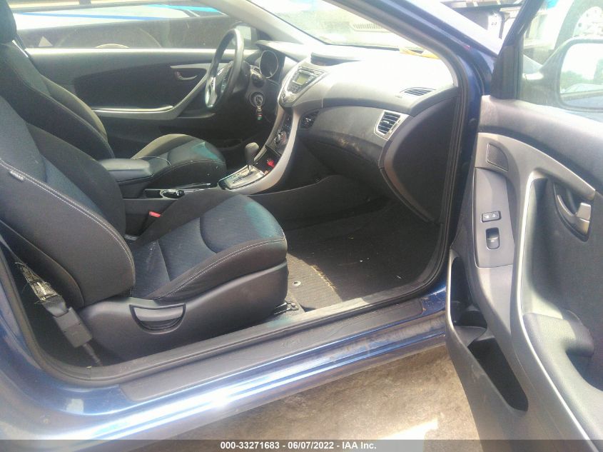 2013 HYUNDAI ELANTRA COUPE GS PZEV KMHDH6AE3DU006814
